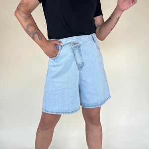 Oak + Fort cross Cross Jean Shorts